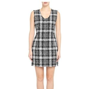 Theory Sculpted Tweed Dress